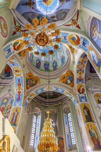 Baptism Saint George Cathedral Vydubytsky Monastery Kiev photo