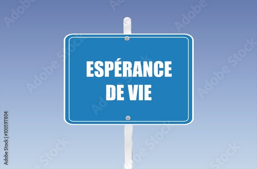 panneau espérance de vie 20012016