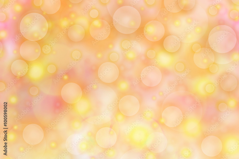 Fototapeta premium Colorful defocused circles light abstract bokeh background