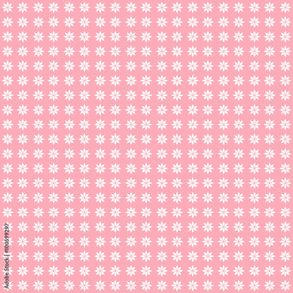 Floral pattern, pink background Floral pattern, pink background