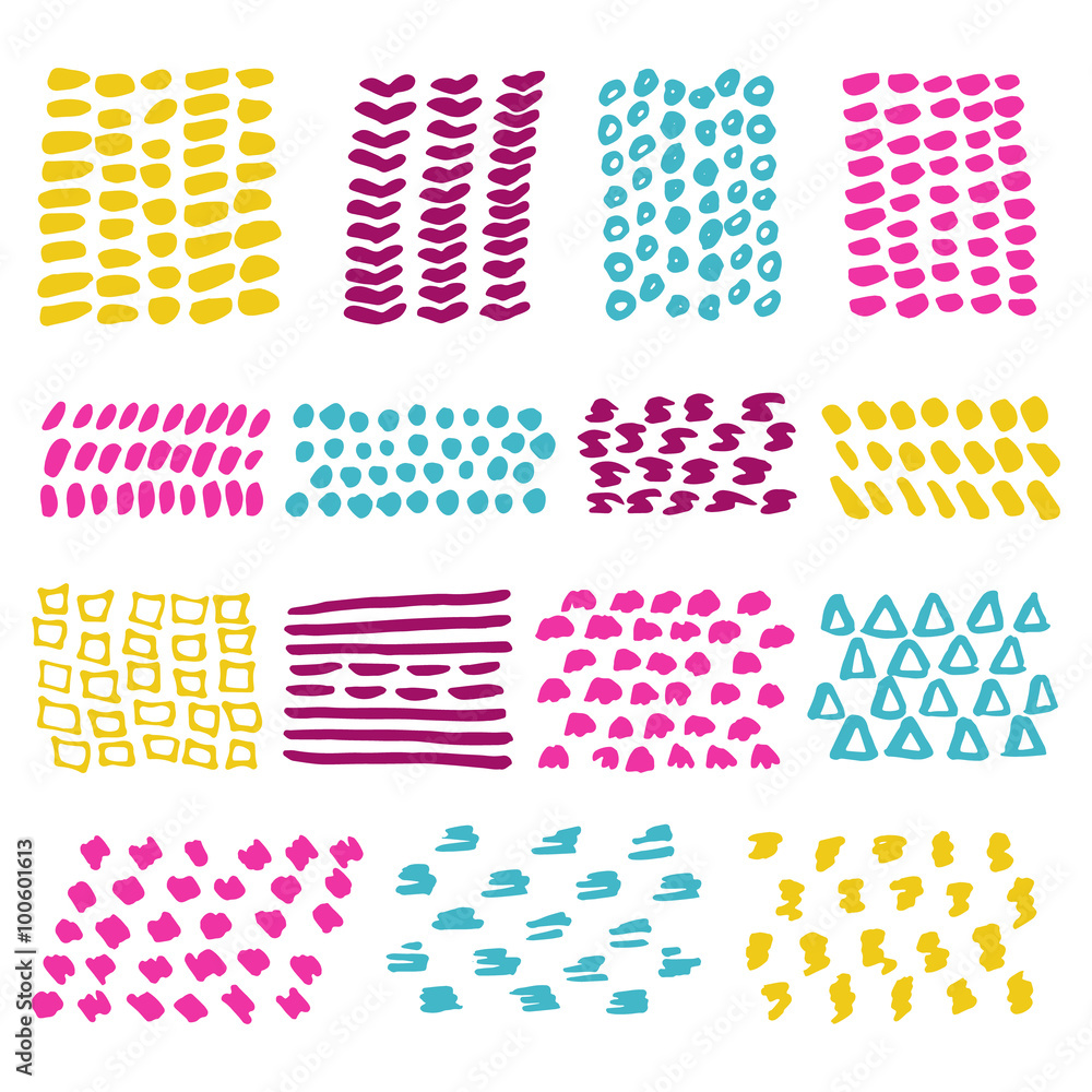 Hand Drawn textures marker Hand Drawn textures marker