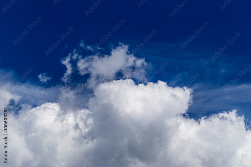blue sky with cloud closeup blue sky with cloud closeup