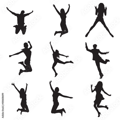 Jump Silhouettes