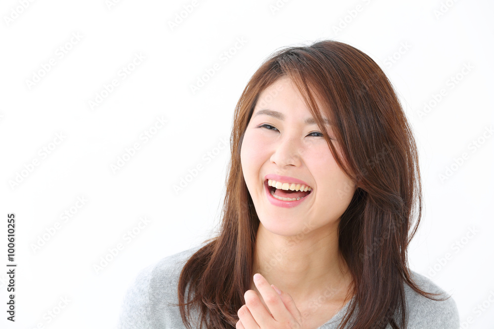 笑顔・若い女性 笑顔・若い女性