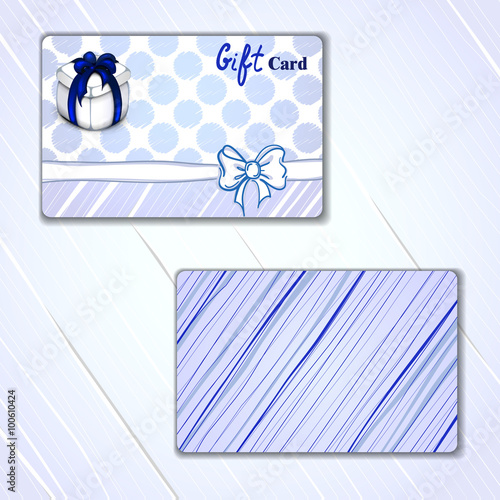 gift certificate in a light and pleasant style
