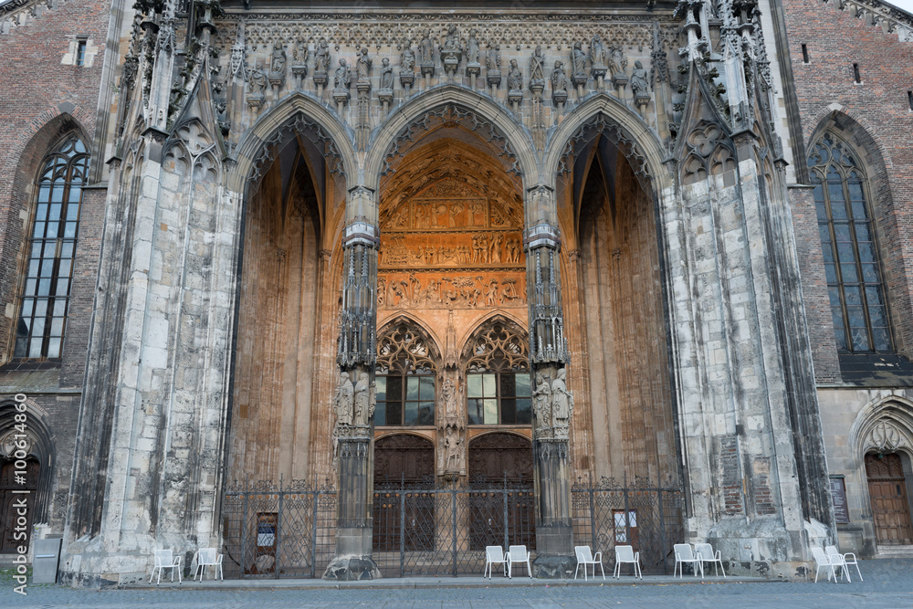 Entrance Portal of the Ulm Cathedral