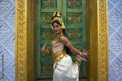 Apsara Dancer Performance in Temple