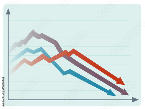 This is an illustrtion of Falling statistics