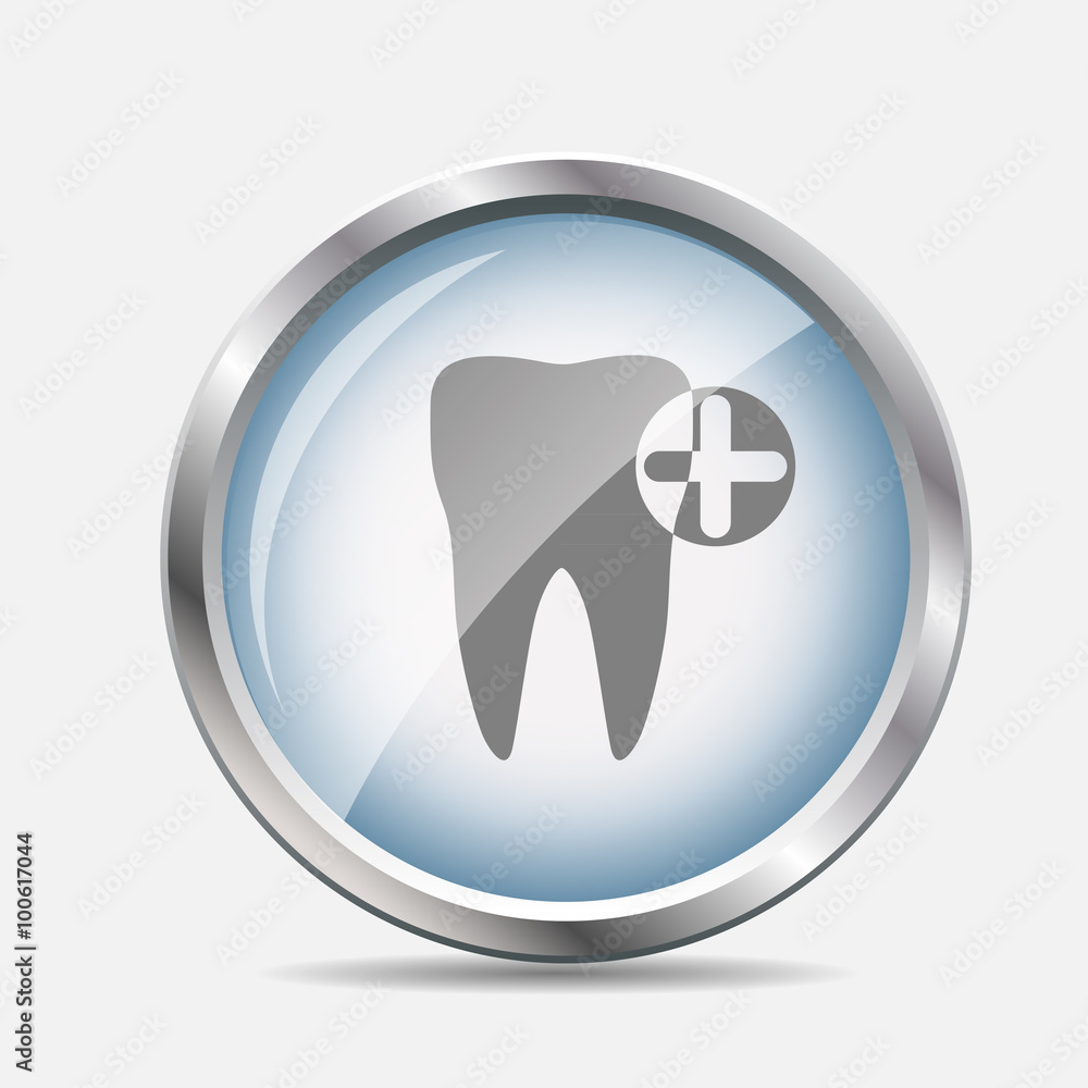 Tooth Icon Symbol Vector Illustration Tooth Icon Symbol Vector Illustration