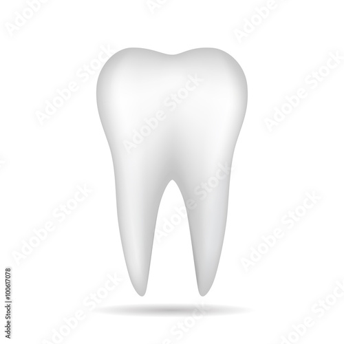 Tooth Icon Symbol Vector Illustration