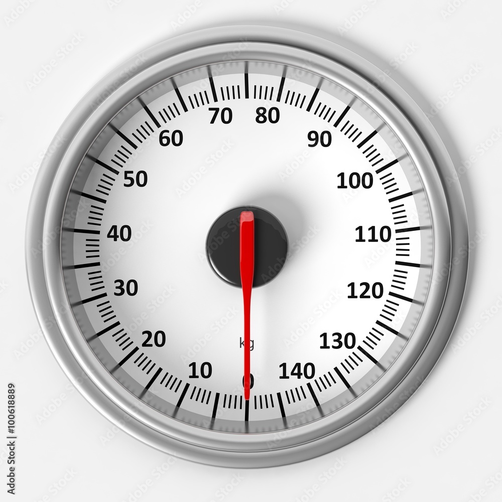 Bathroom scale dial in kilograms, isolated on white background. Bathroom scale dial in kilograms, isolated on white background.