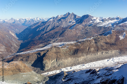 Amazing Landscape from Matterhorn Glacier Paradise,  Alps, Switzerland  © Stoyan Haytov