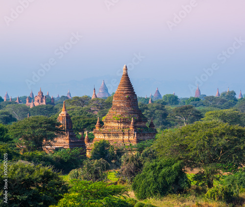 The pagoda of Bagan  Myanmar