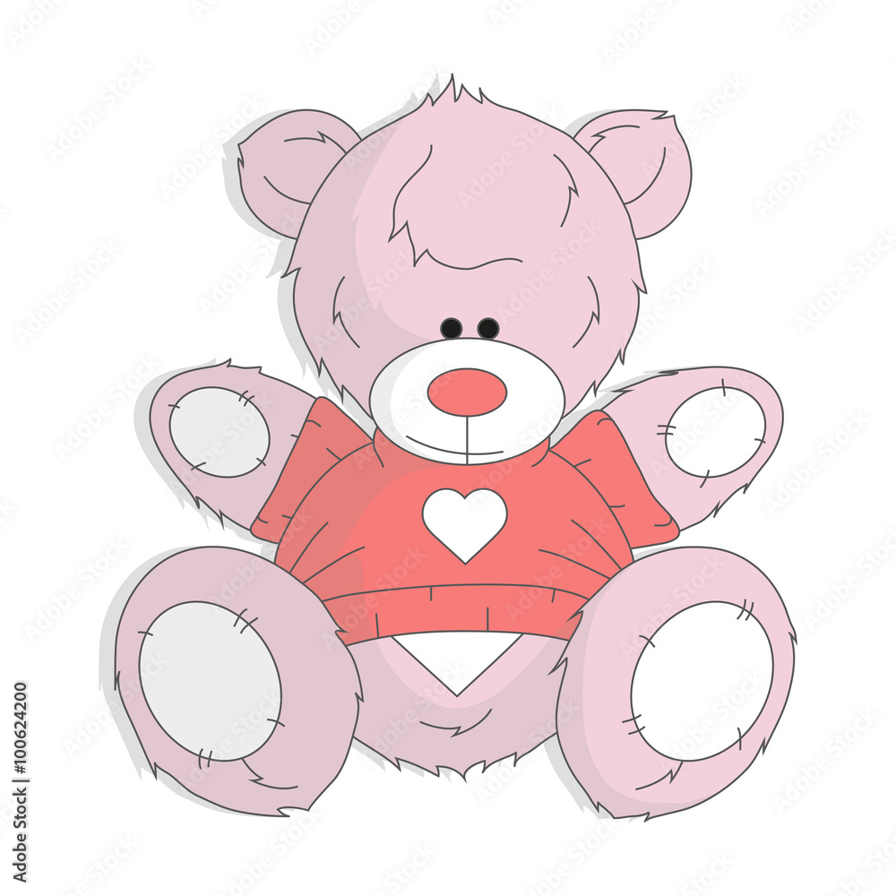 Child's teddy bear