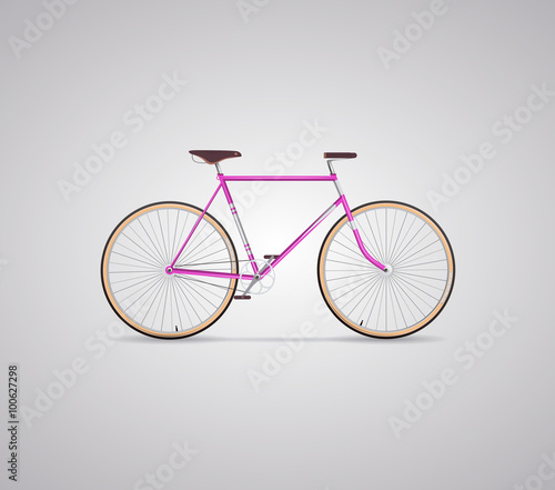 Retro Bicycle, Vintage bike.