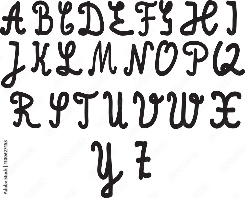 Letters Alphabet Letters Alphabet