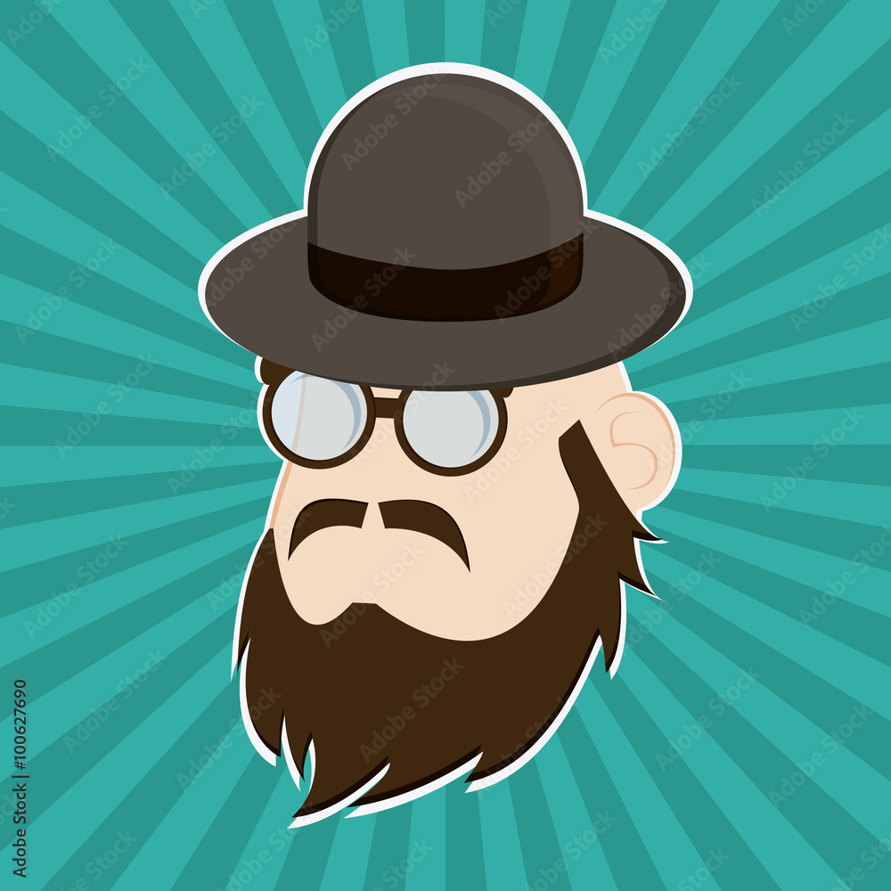 Hipster style design Hipster style design