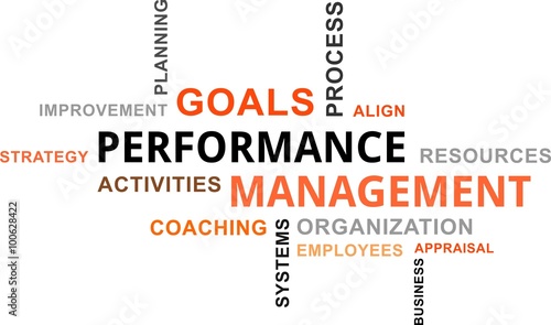 word cloud - performance management