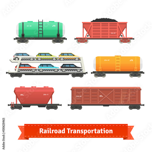 Railroad transportation set