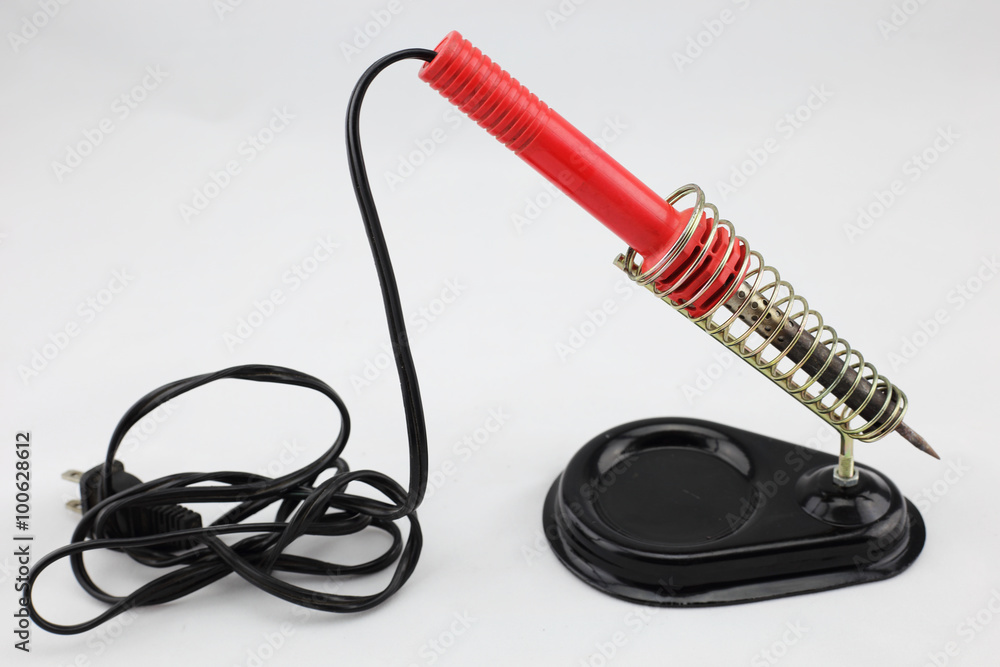Soldering iron handle red cycle repair it Soldering iron handle red cycle repair it