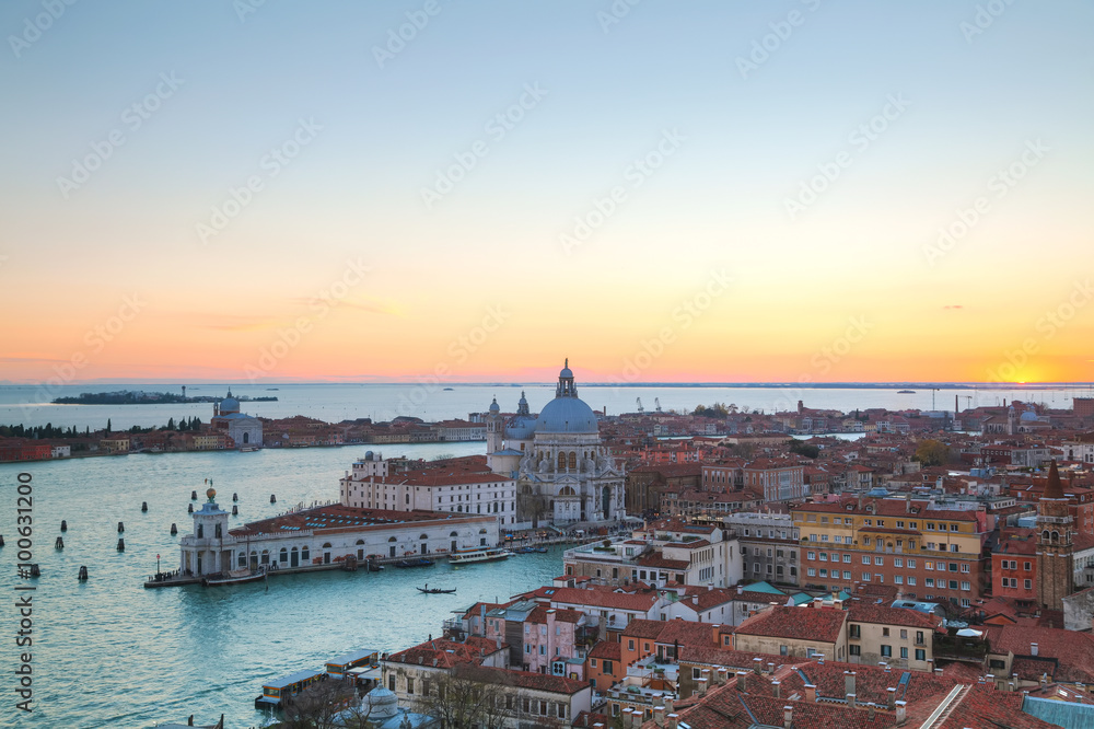 Fototapeta Aerial view of Venice, Italy