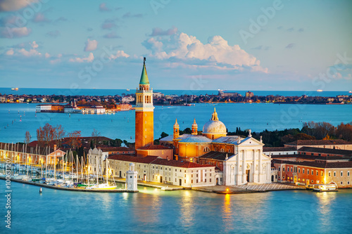 Obraz na płótnie Basilica Di San Giorgio Maggiore in Venice w salonie