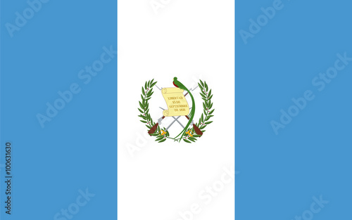 Standard Proportions for Guatemala Flag photo