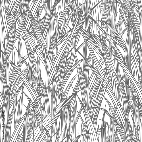 Seamless linear pattern - grass