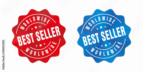 Vector Worldwide Best Seller Badge