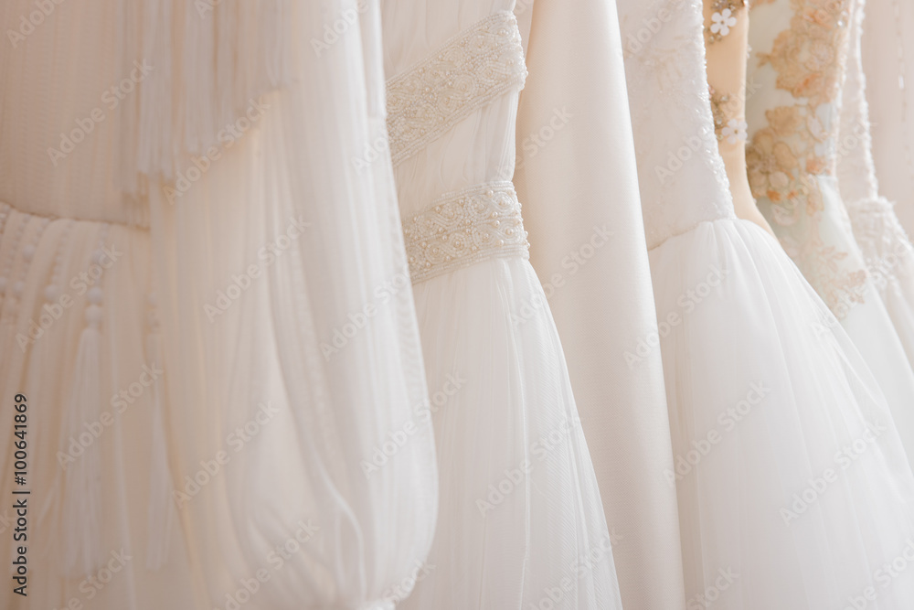 Wedding dresses in detail Wedding dresses in detail