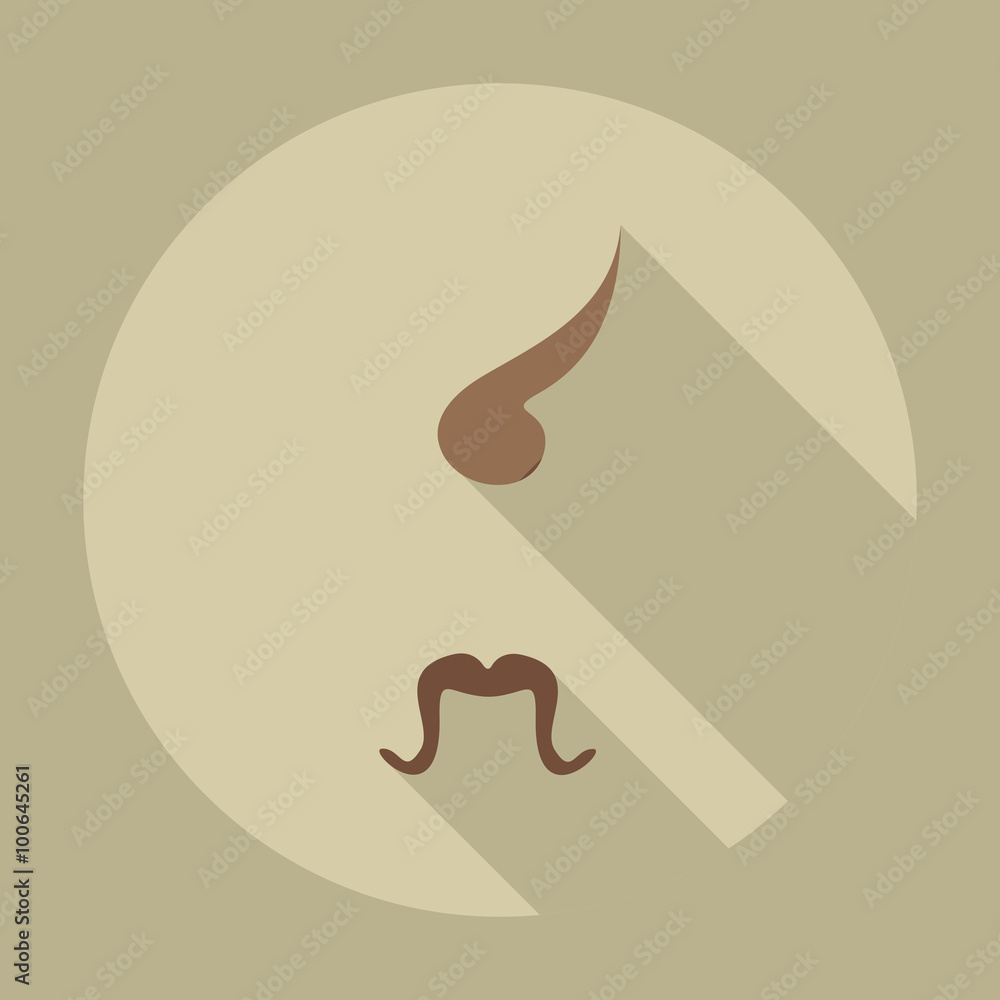Flat modern design with shadow icons kozak Flat modern design with shadow icons kozak