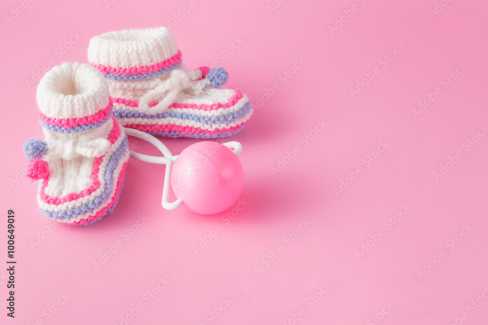 Newborn invitation concept Newborn invitation concept