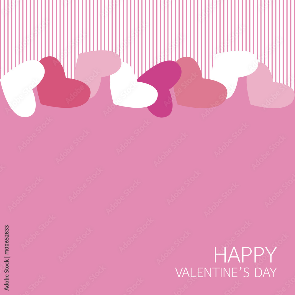 Happy valentine's day. Vector illustration