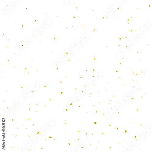 Yellow Confetti Background