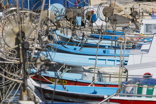 Fishing boats in a port of Protaras near Ayia Napa, Cyprus © Curioso.Photography