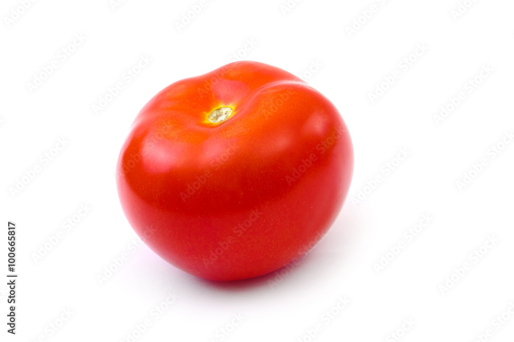 red tomato isolated on white red tomato isolated on white
