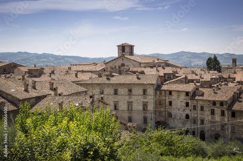 Gubbio  a medieval town in Umbria  Italy 