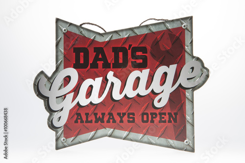 Принти на полотні Dad's Garage