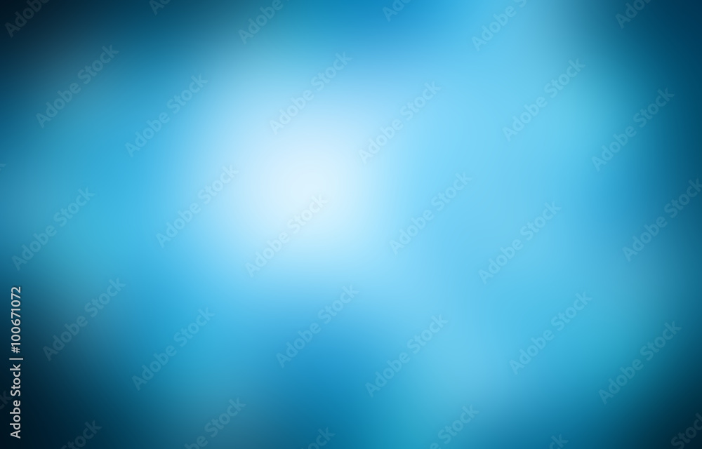 blue blur abstract background