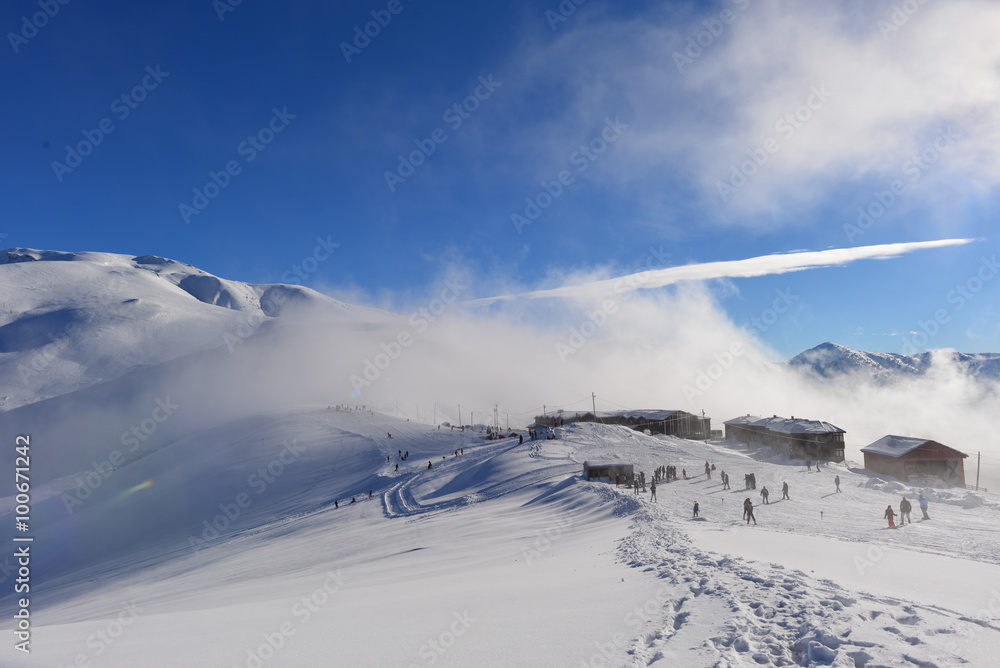 Skigebiet im Ziganamassiv Trabzon-Gümüshane