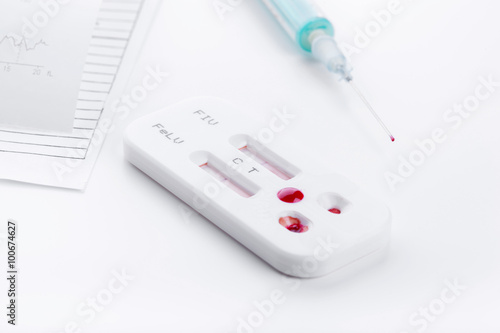Blood testing kit