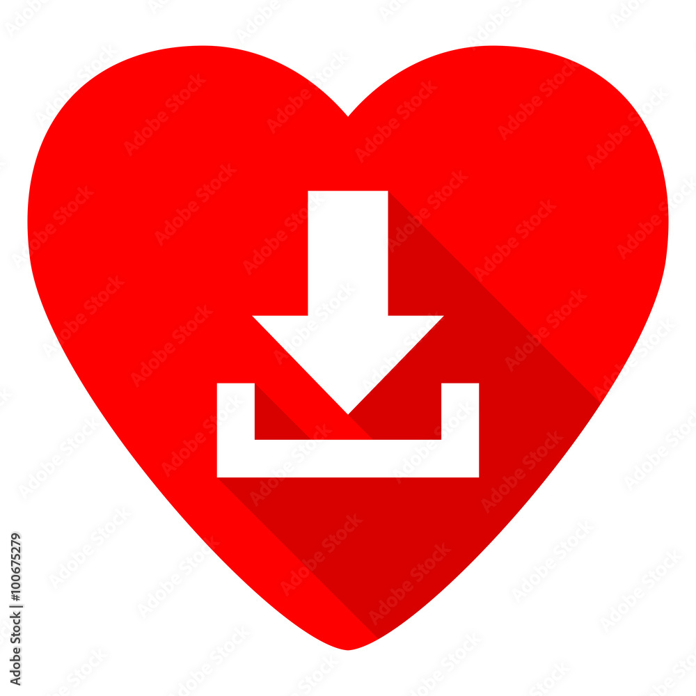 download red heart valentine flat icon download red heart valentine flat icon