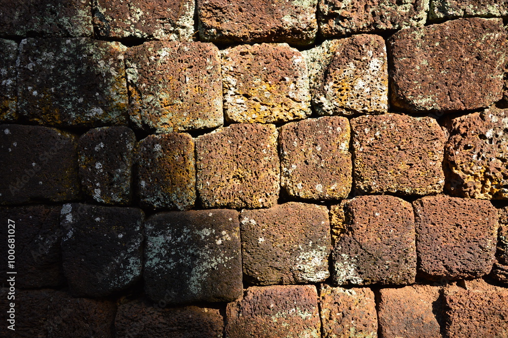 brick wall aged brick wall aged