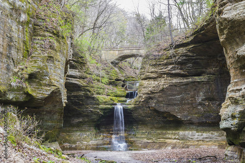 Falls at Starved Rock State Park, IL