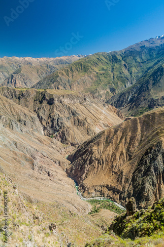 Canyon Colca - second deepest canyon in the World, Peru