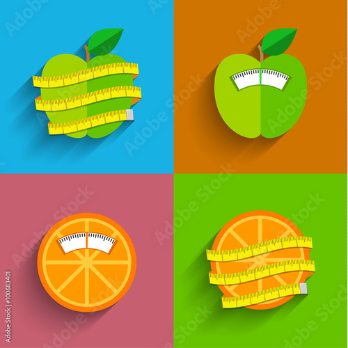 Weight scale concept