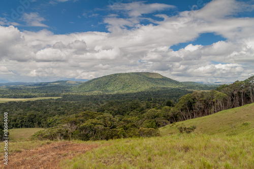 Landscape of Gran Sabana region in National Park Canaima, Venezuela.