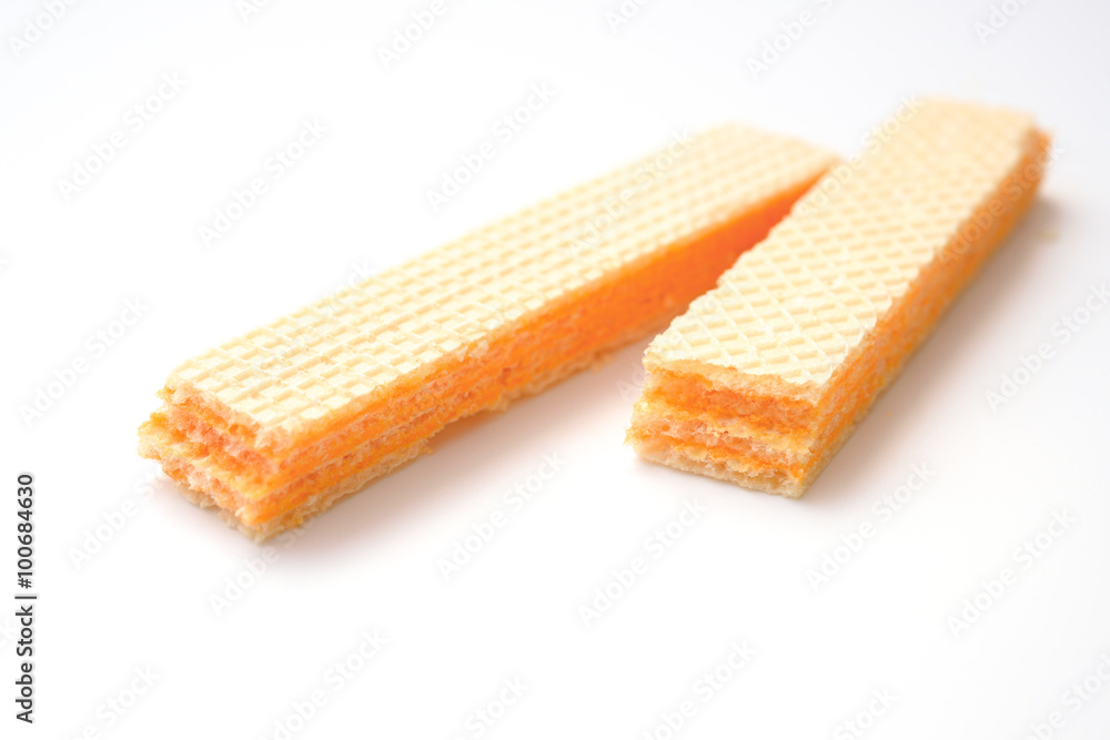 two pieces of wafer two pieces of wafer