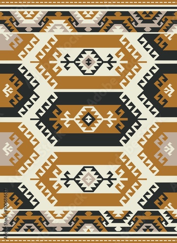 abstract geometric pattern, ethnic style, EPS 10