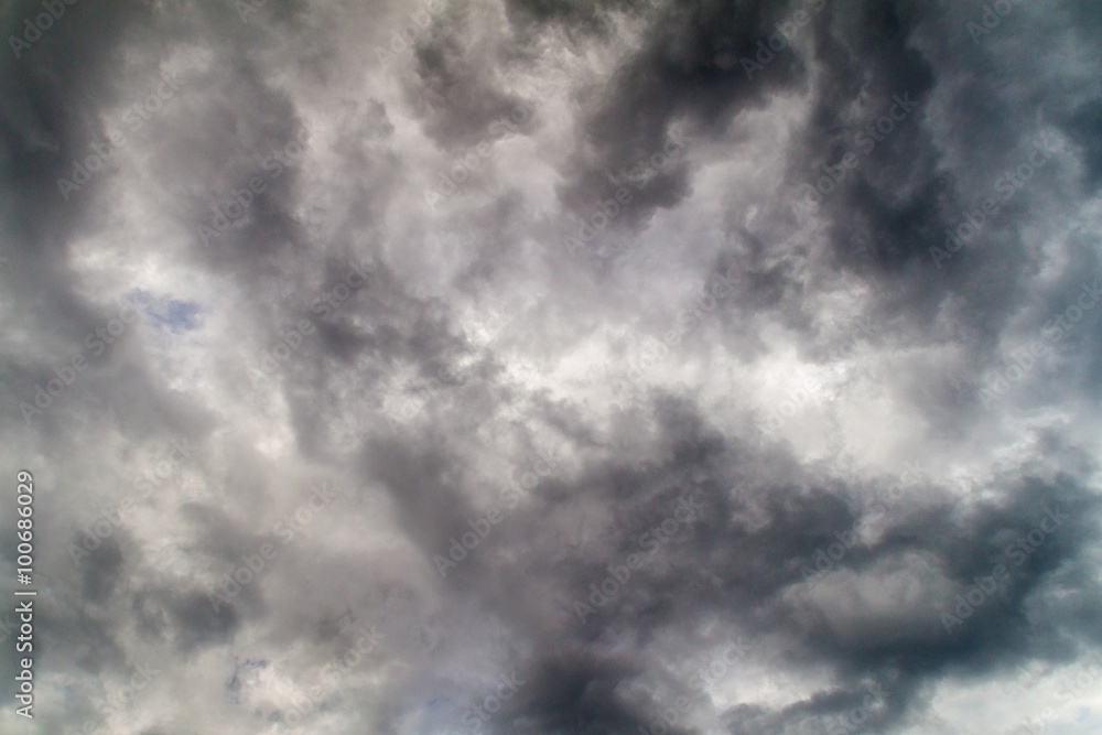 Dramatic cloudy sky Dramatic cloudy sky